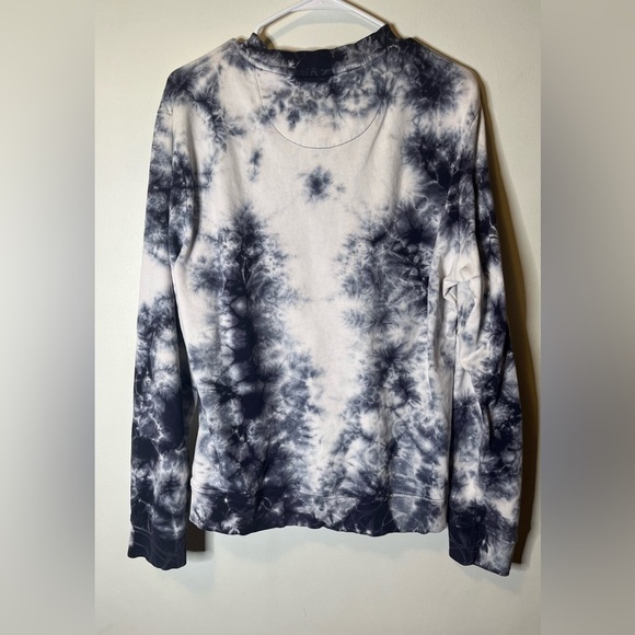 Men's Tie-Dye Guess Logo Graphic Sweatshirt size Large - Picture 6 of 6